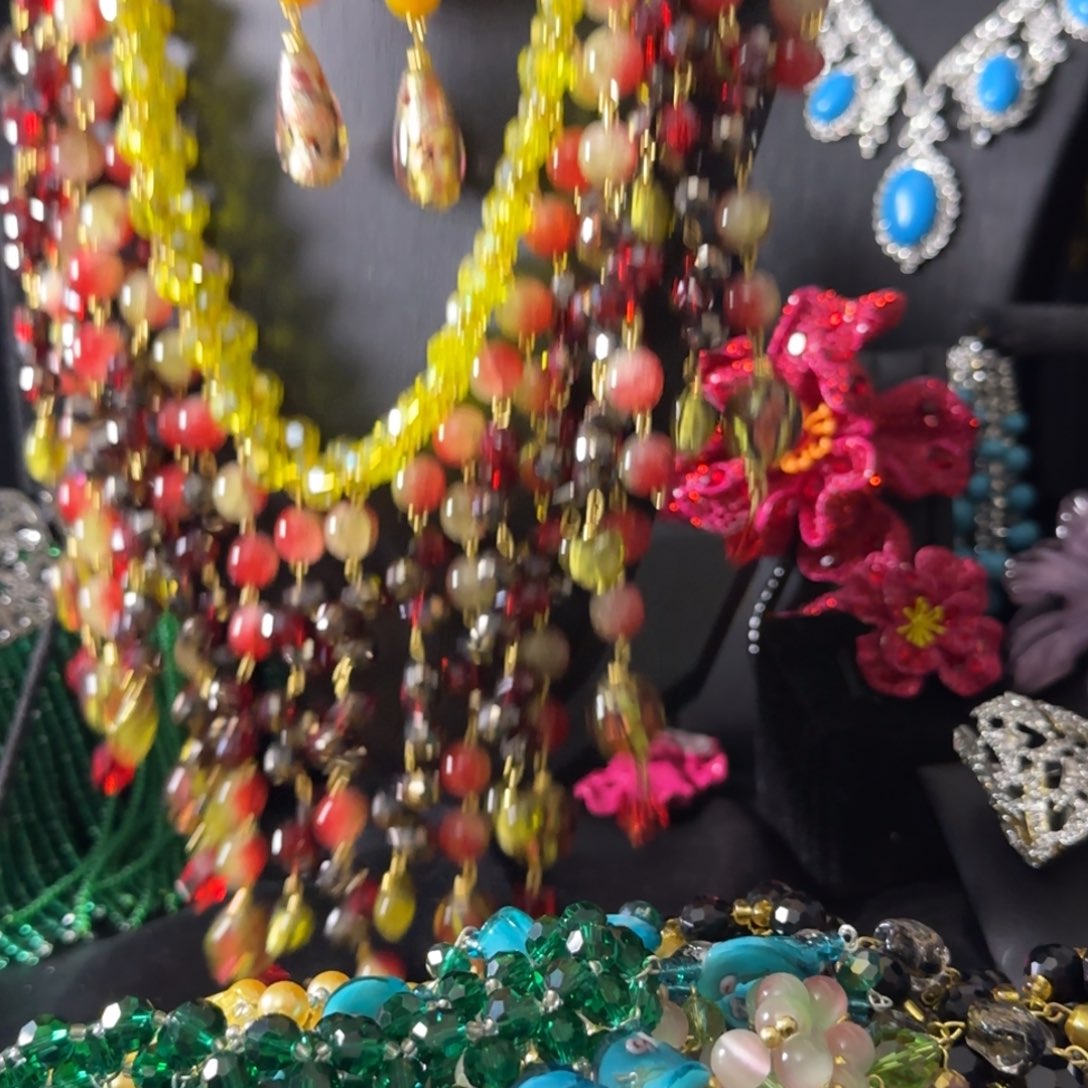 水***边琉璃纯铜合金全套