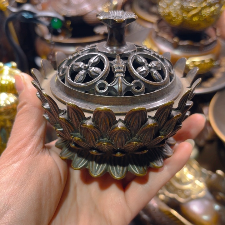 铜器摆件收收藏藏