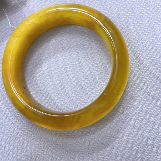 天然岫玉 花玉精品女士手镯