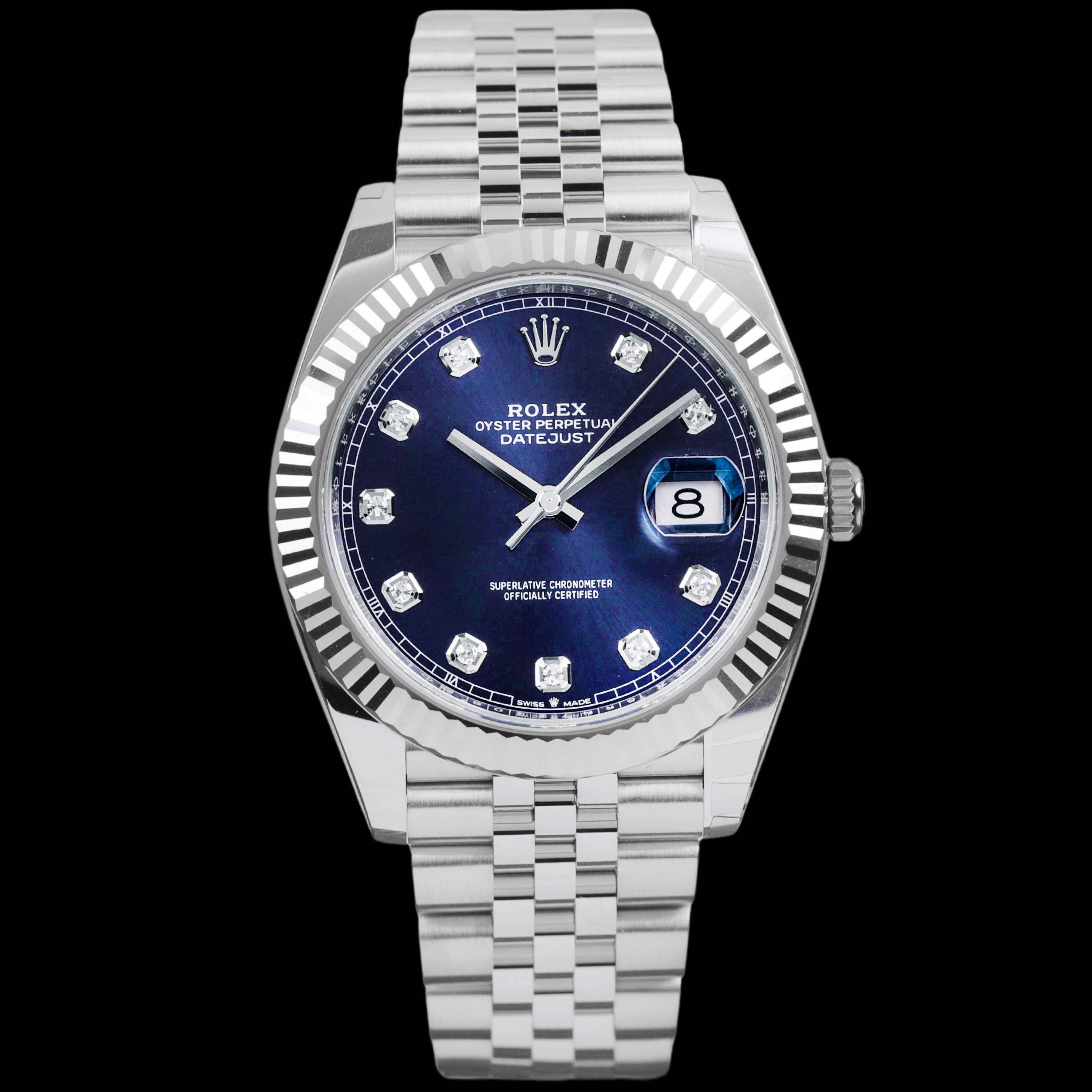 未使用 Rolex/劳力士 双吊牌日志系列126334自动机械男款41mm