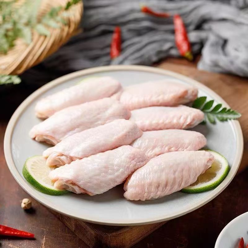【拍4斤送1斤】新鲜鸡翅中速冻保鲜顺丰京东冷链发货 包冰率不含冰