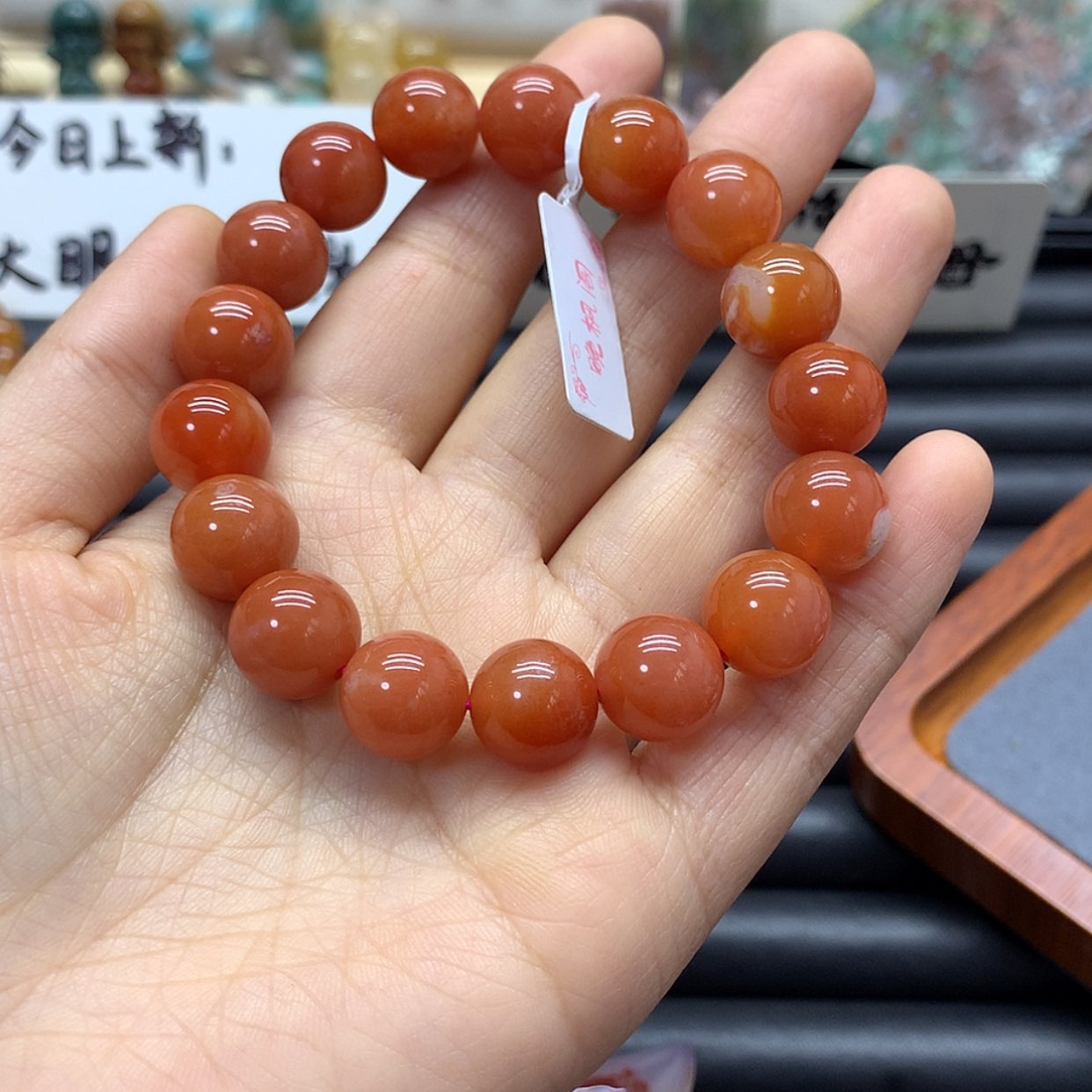 【闪购商品】玛瑙/玉髓手链未镶嵌B****o