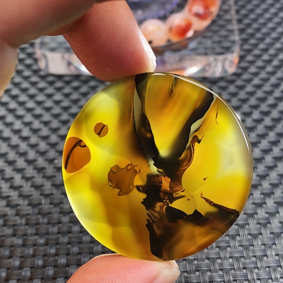 玛瑙/玉髓未镶嵌吊坠(不含链)59