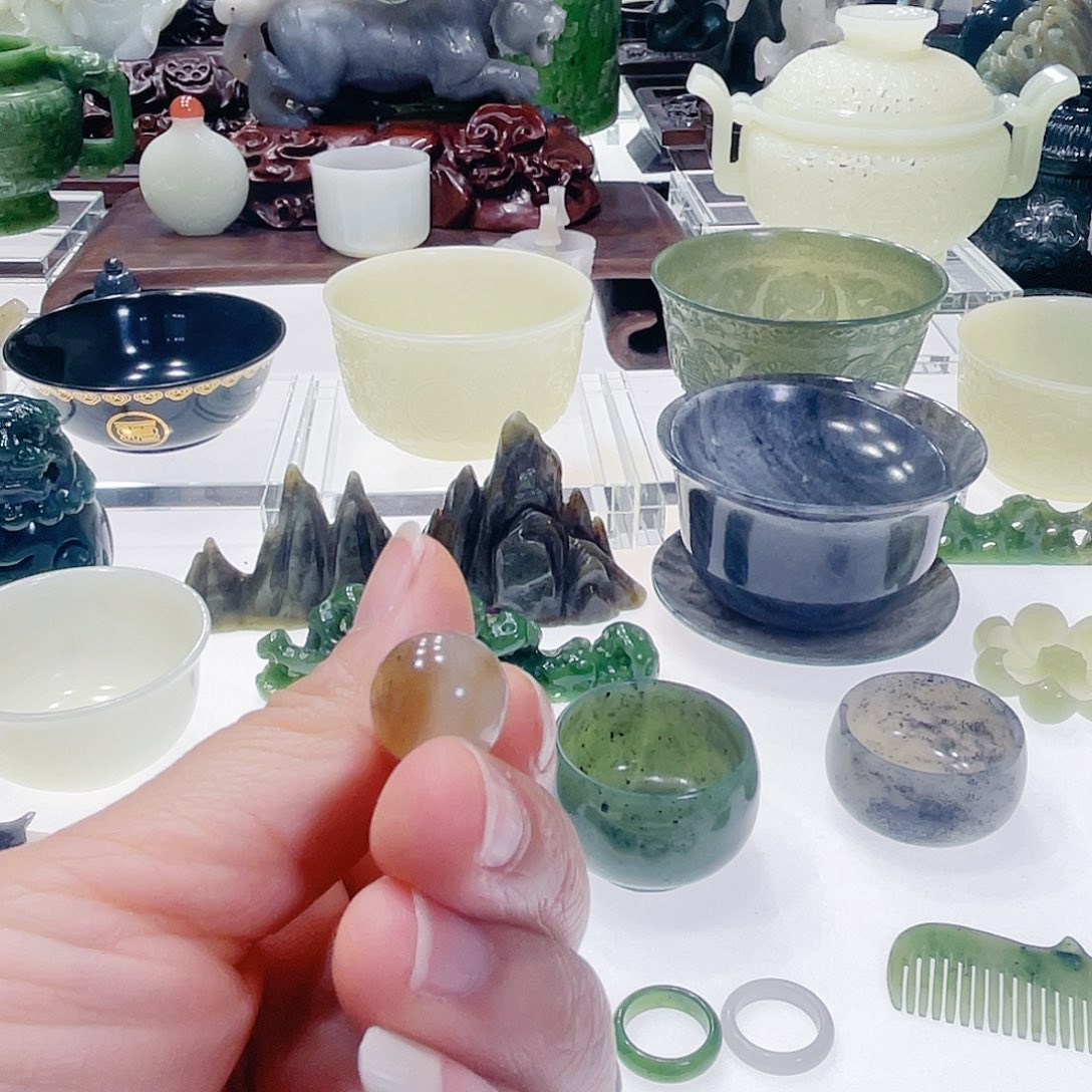 和田玉（糖玉）未镶嵌挂件13.8