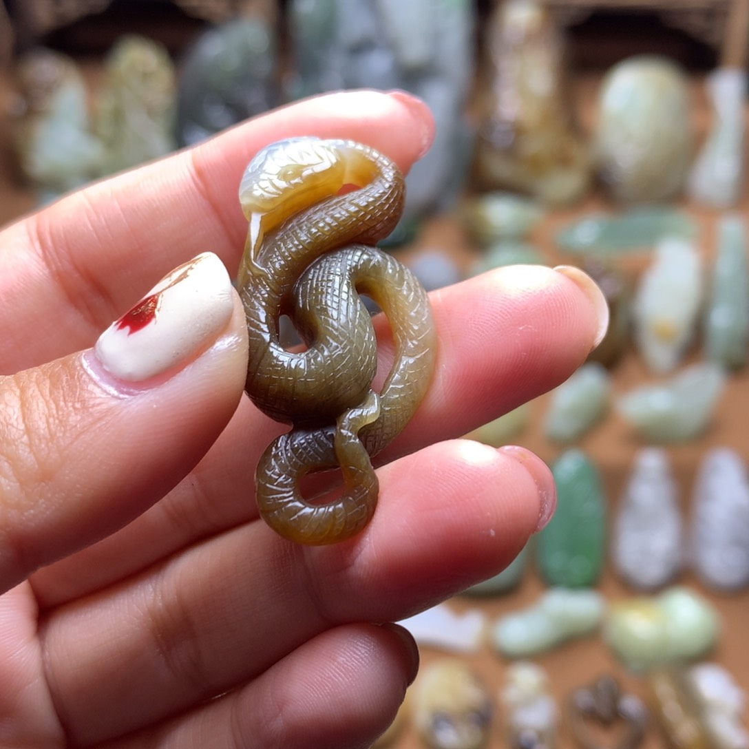 和田玉挂件未镶嵌