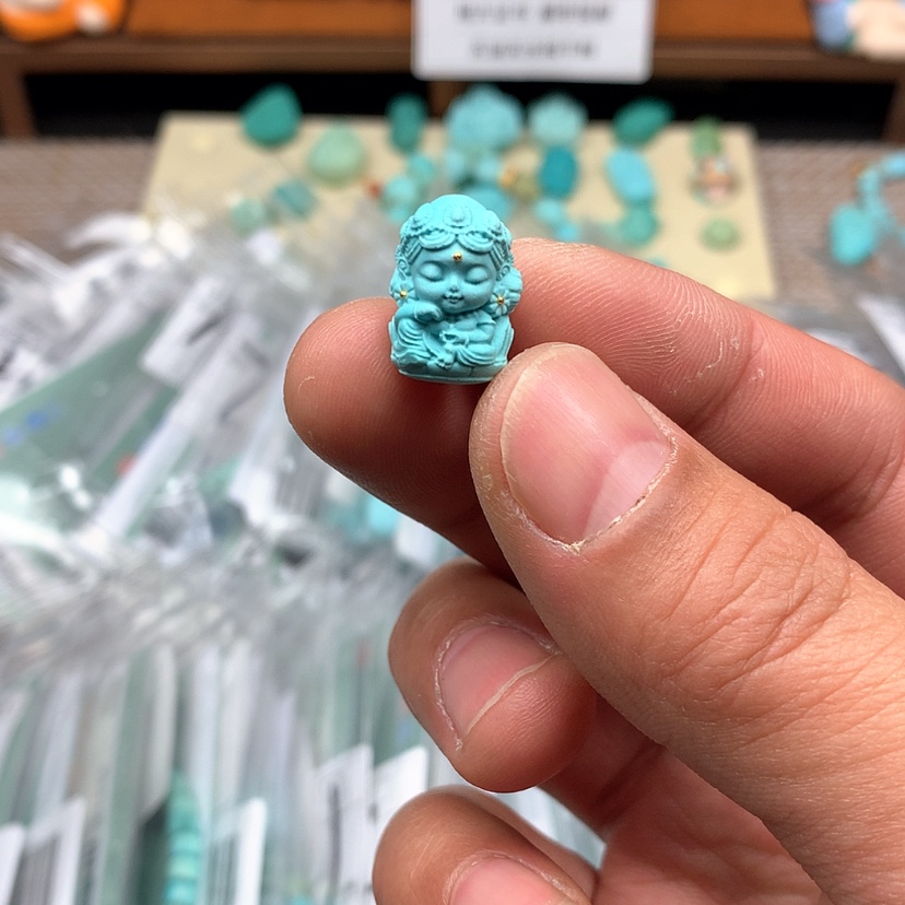 【闪购商品】绿松石颈饰未镶嵌24