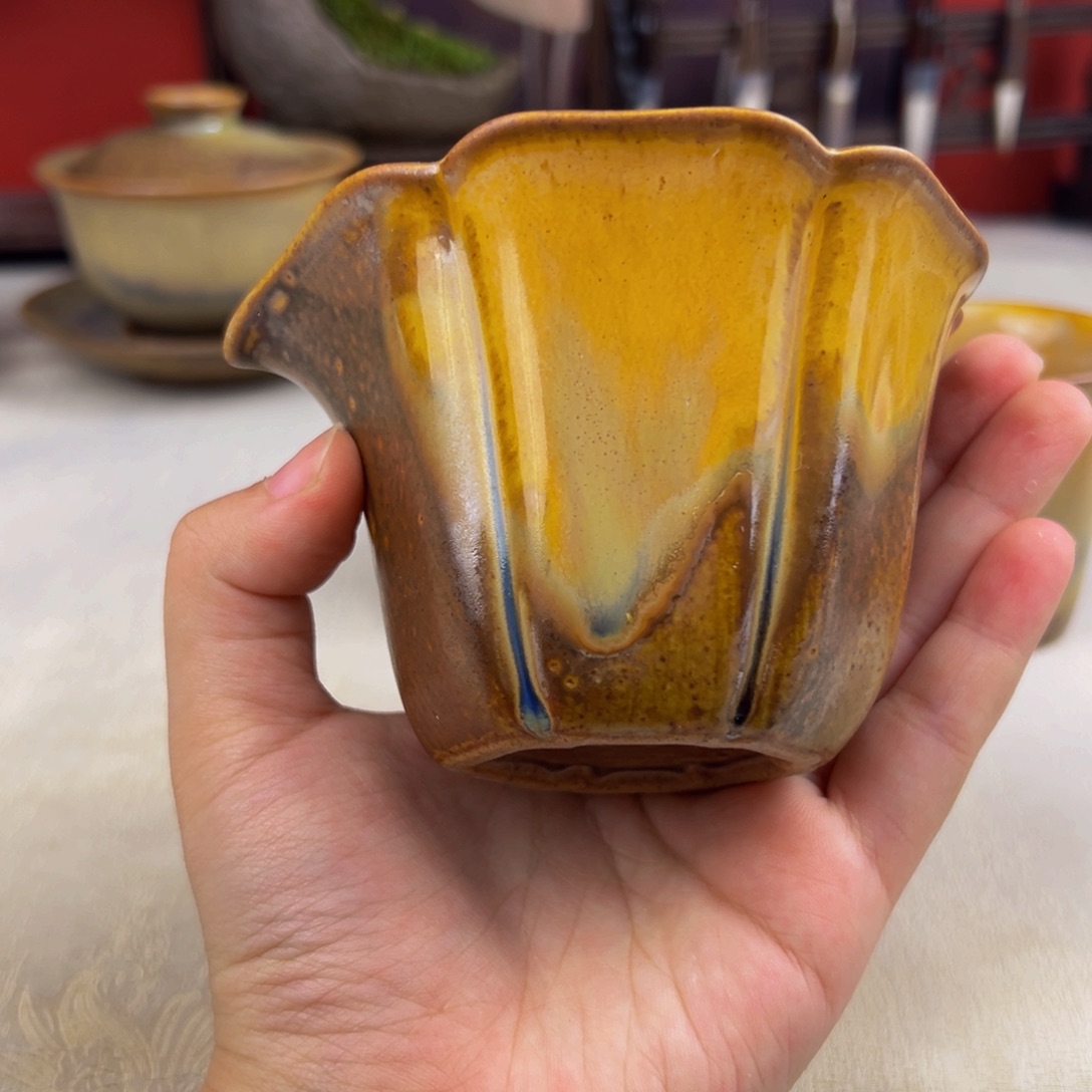 杯纯手工柴烧主人杯