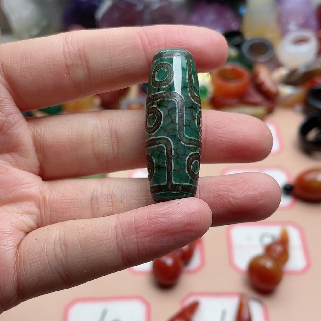 玛瑙/玉髓颈饰合金七*