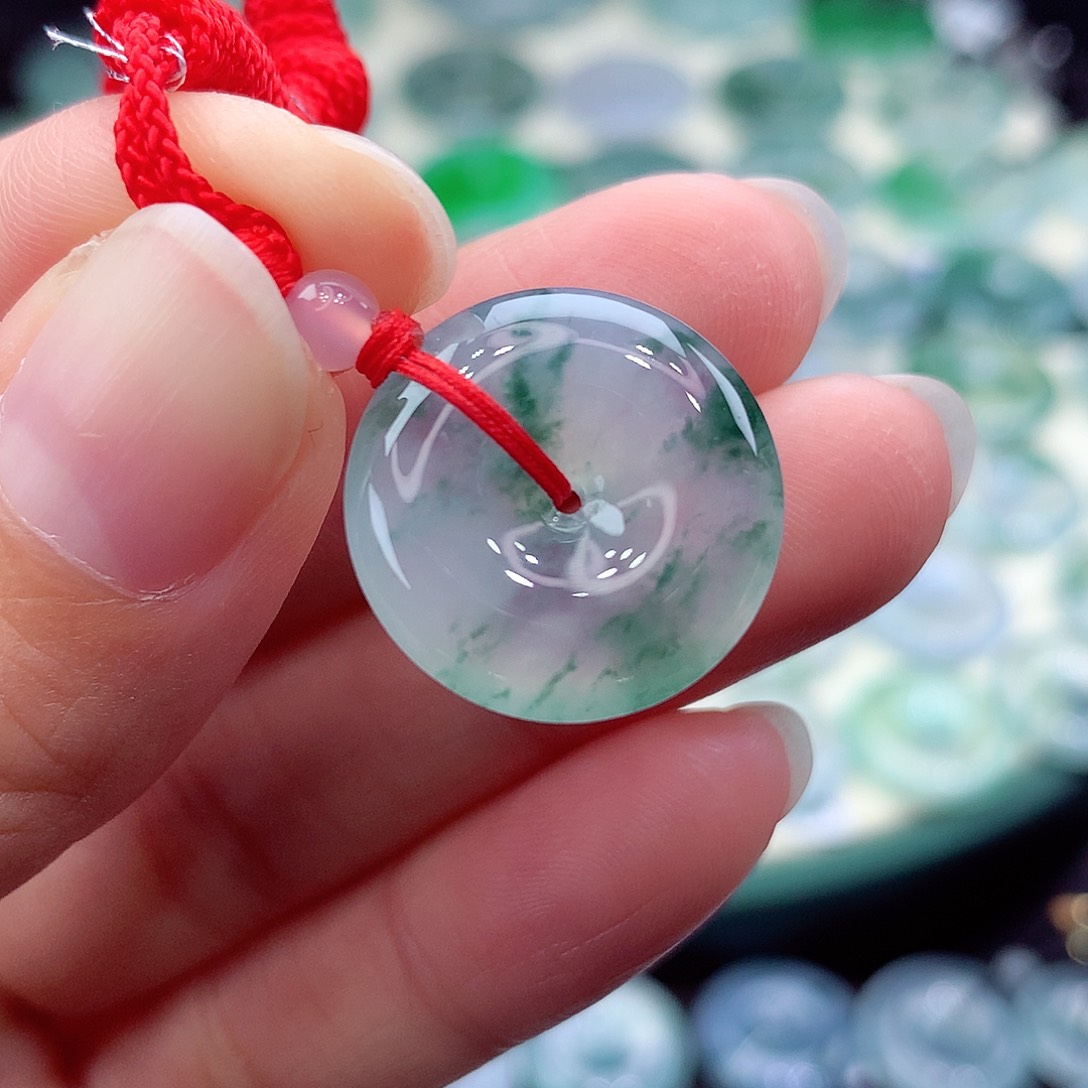 颈饰未镶嵌翡翠编号8尺寸19-5.3