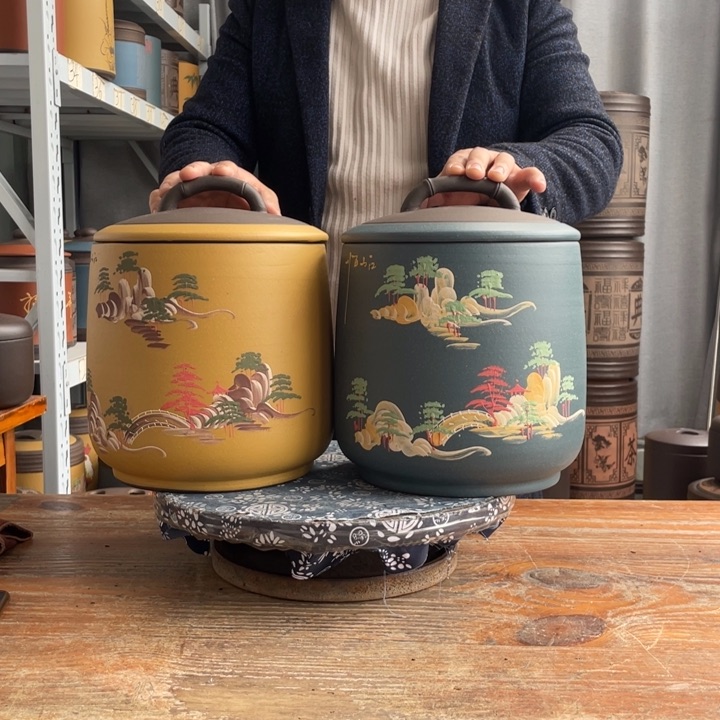 紫砂茶叶罐茶叶罐