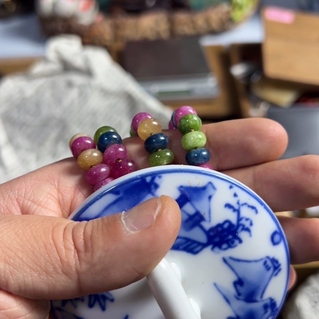 紫砂茶碗我家粉皮真好看啊