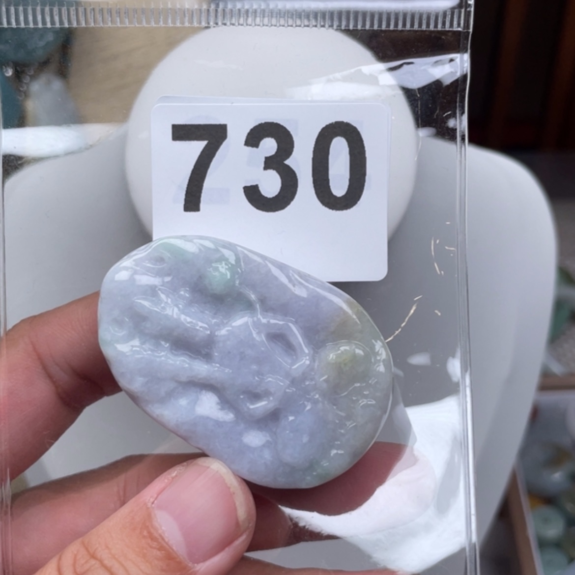 【闪购商品】翡翠颈饰未镶嵌哇*翡翠