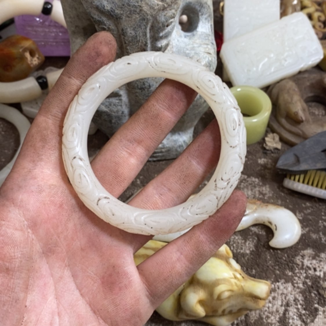 【闪购商品】把件白玉菩提用****0