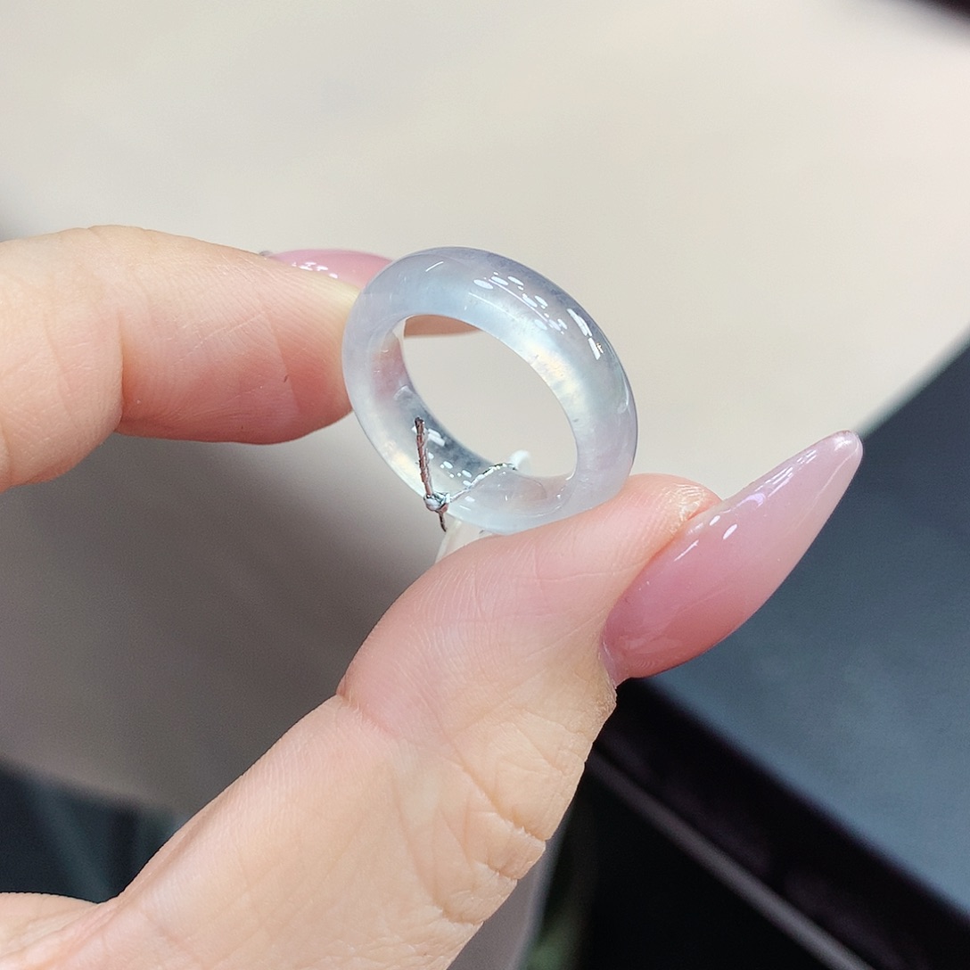 未镶嵌戒指翡翠9号