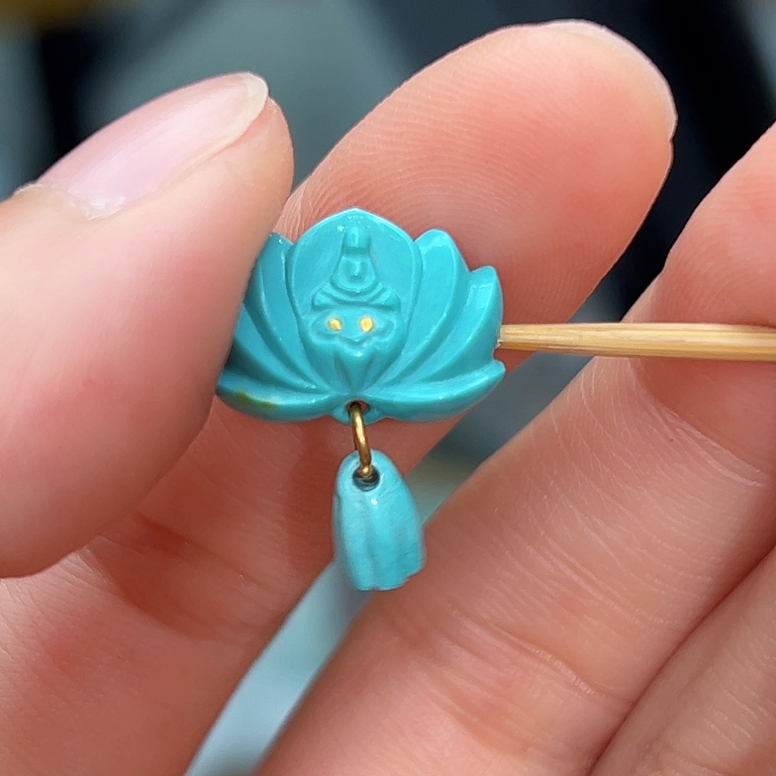 绿松石珠宝奇石未镶嵌