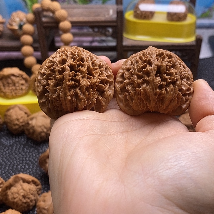 吊坠文玩核桃满天星45