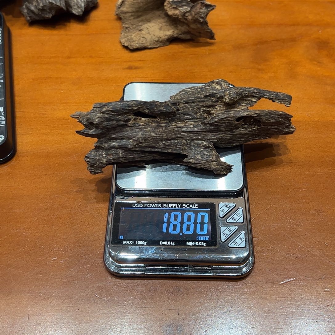 老***虎沉香沉香碎屑越南芽庄天然野沉香18g+