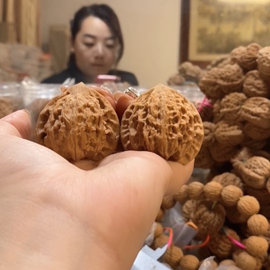 文玩核桃吊坠42朱雀