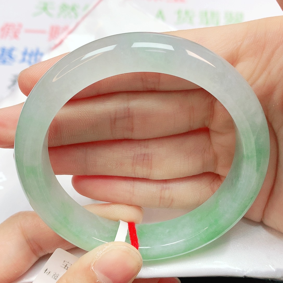 翡翠未镶嵌手镯翡翠手镯56