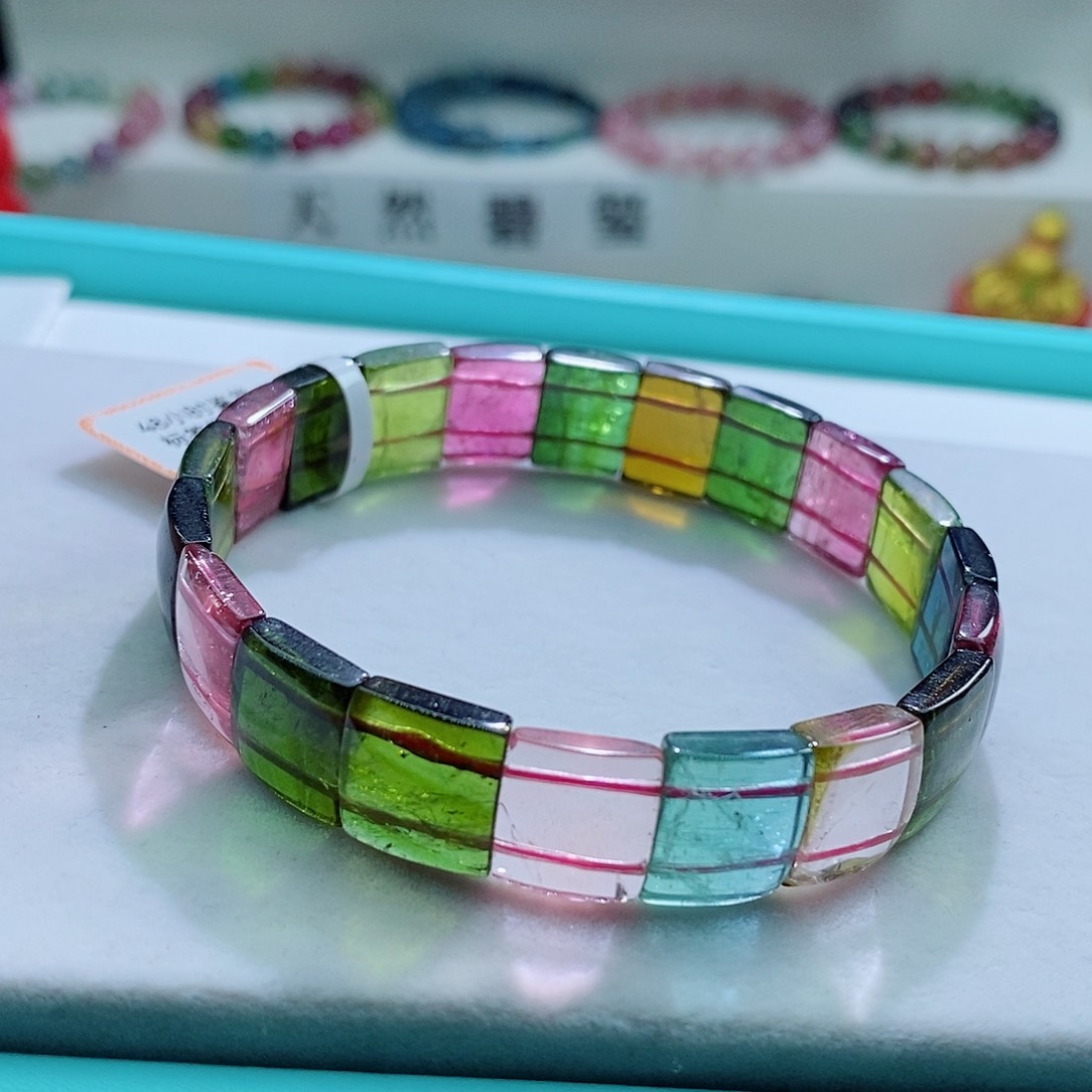 碧玺手链未镶嵌碧玺手链