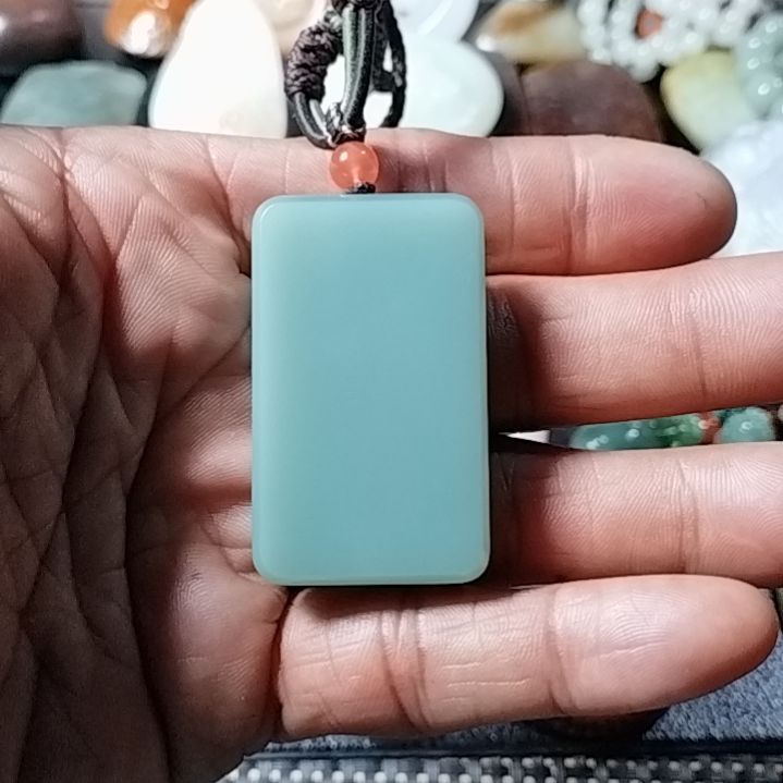 和田玉（碧玉）未镶嵌挂件