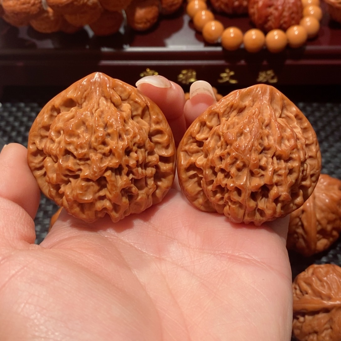 文玩核桃把件官帽