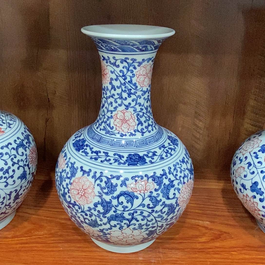 摆件爱景德镇陶瓷赏瓶