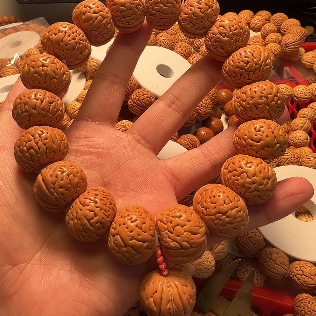 手串桃核磨盘手持