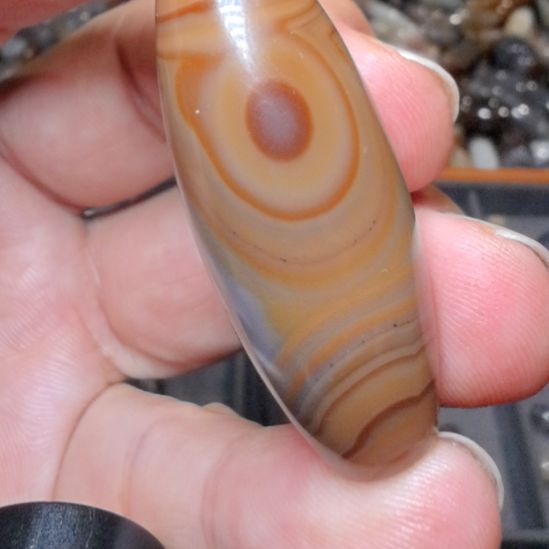 玛瑙/玉髓裸珠_ HEIMORI 天然天珠