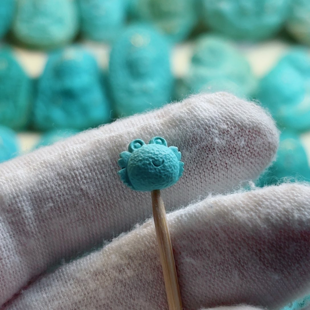 未镶嵌绿松石珠宝奇石