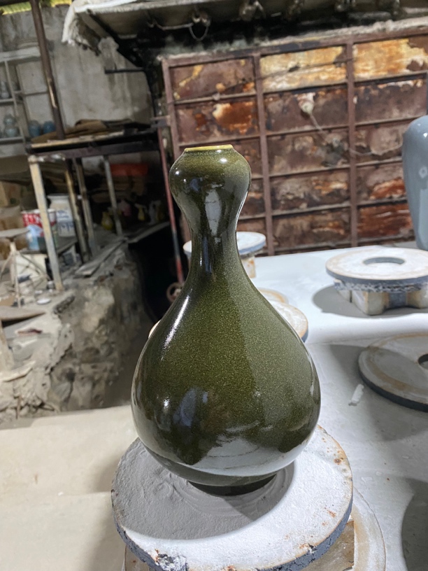 景德镇高温陶瓷花瓶摆件