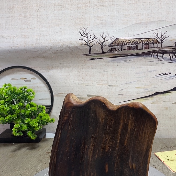 福***多木直播间木质摆件