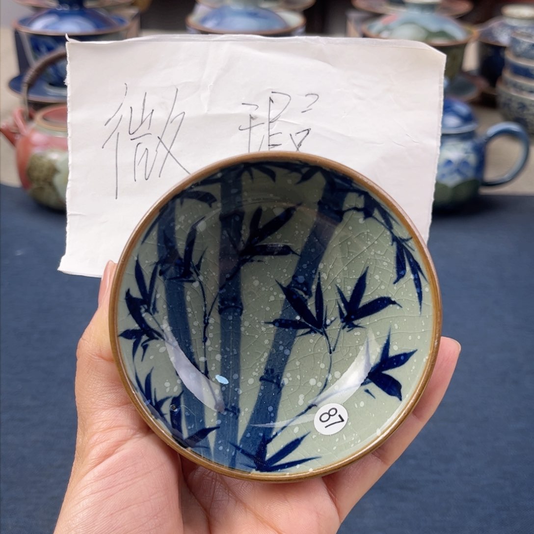 杯景德镇手绘手工茶具