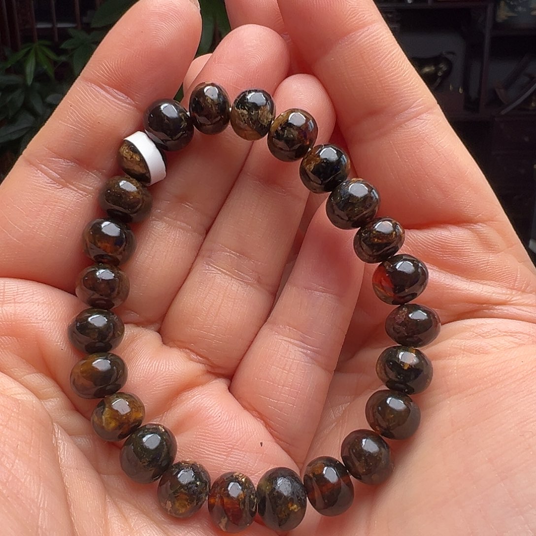 琥珀未镶嵌裸石抚顺琥珀10581九