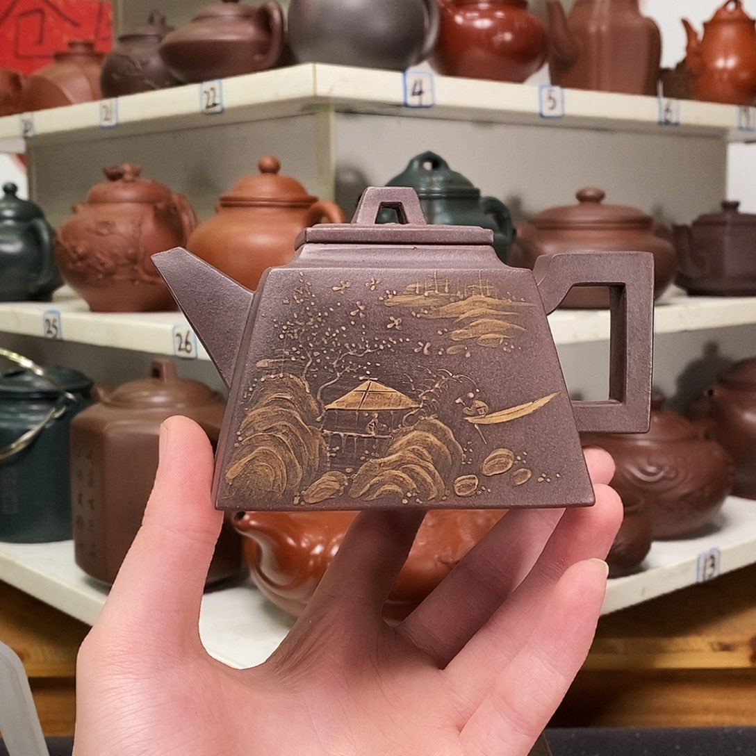 紫砂茶壶全手工制作