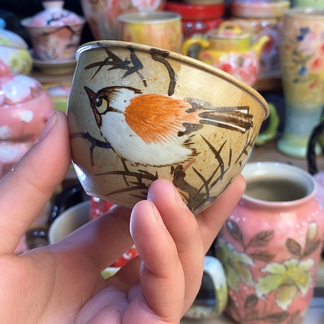 瓷片手绘陶瓷艺术设计
