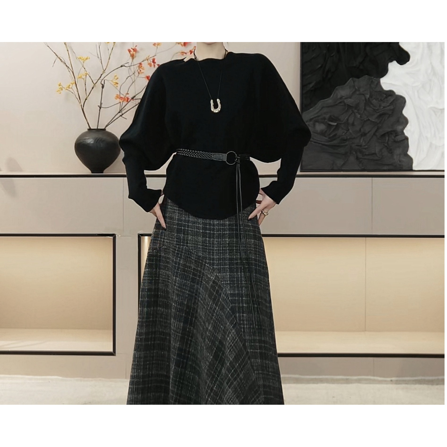 2025冬季新款气质时尚套装两件套CSZWW860131