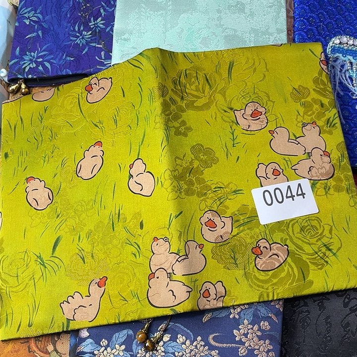 织绣香云纱A5定页仅书衣44