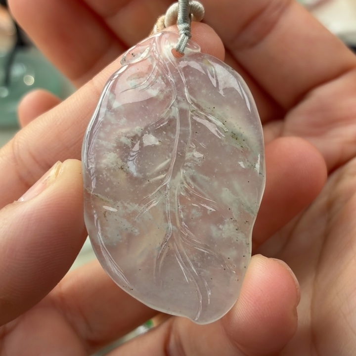 翡翠未镶嵌颈饰天然翡翠a货