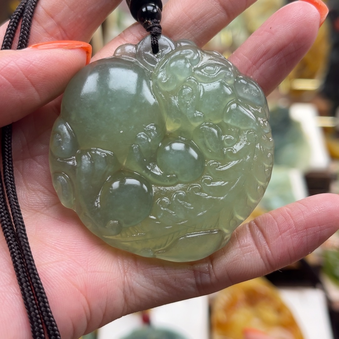 未镶嵌岫玉挂件挂件