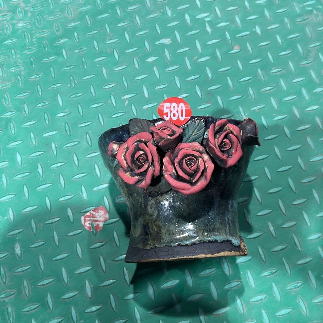 580 号陶然花器手工花盆