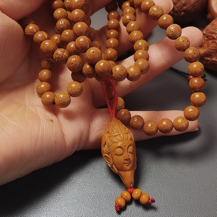 108颗，金刚脖挂，橄榄