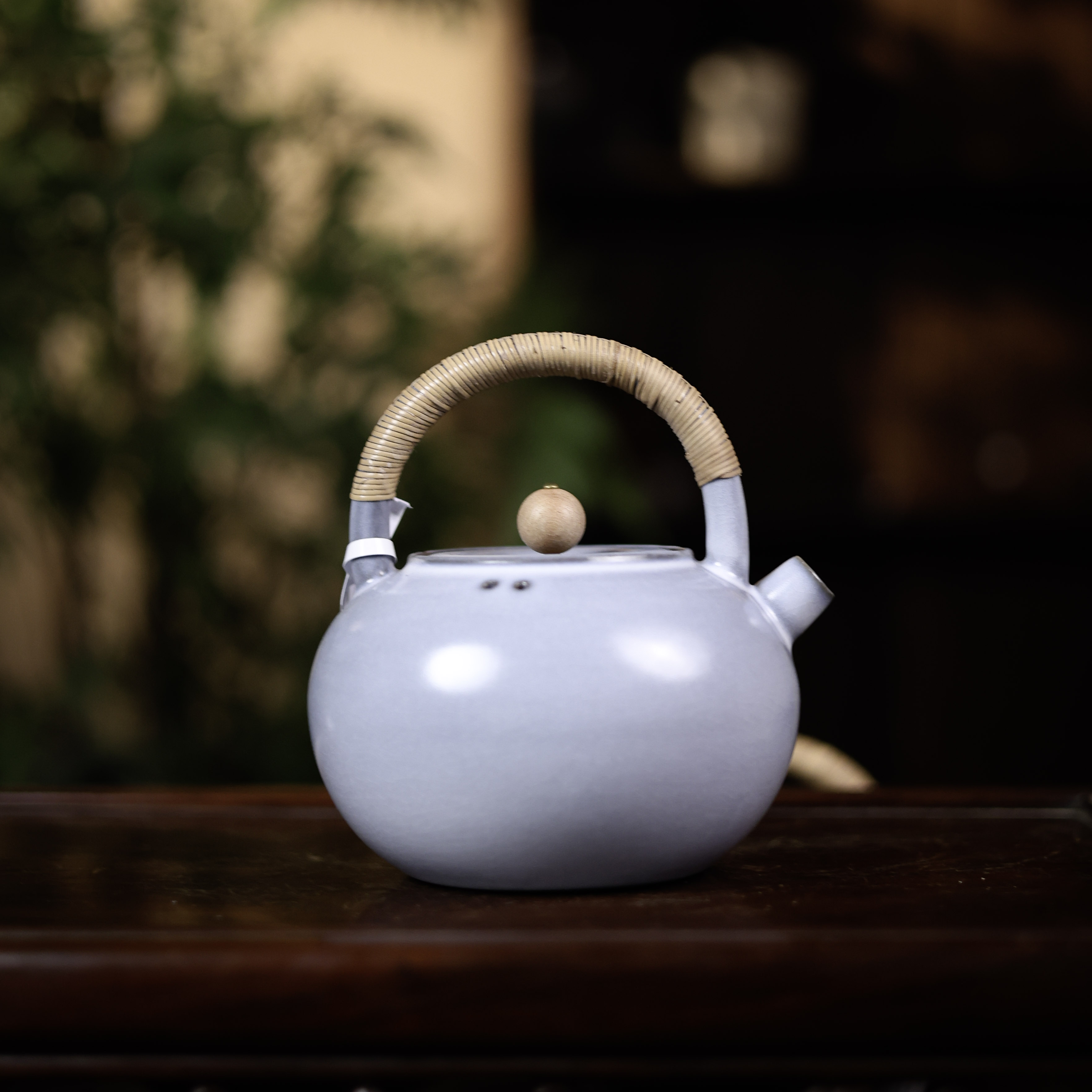 【田方块】老岩泥-梵山堂-苏打釉玉容壶（W0295）