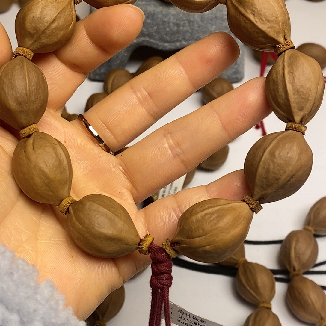 橄榄核手串/手链乐*?梅林铁核21/28左右