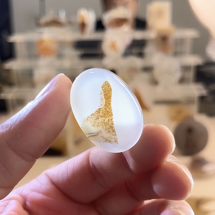 玛瑙/玉髓未镶嵌吊坠(不含链)