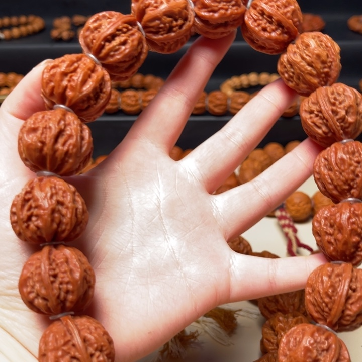 文玩核桃把件京八棱