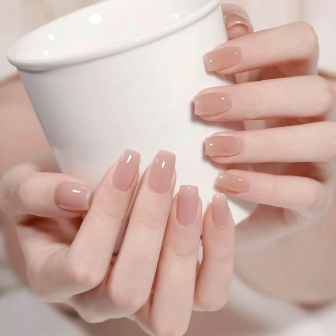 百搭纯色嬛嬛甲--穿戴甲