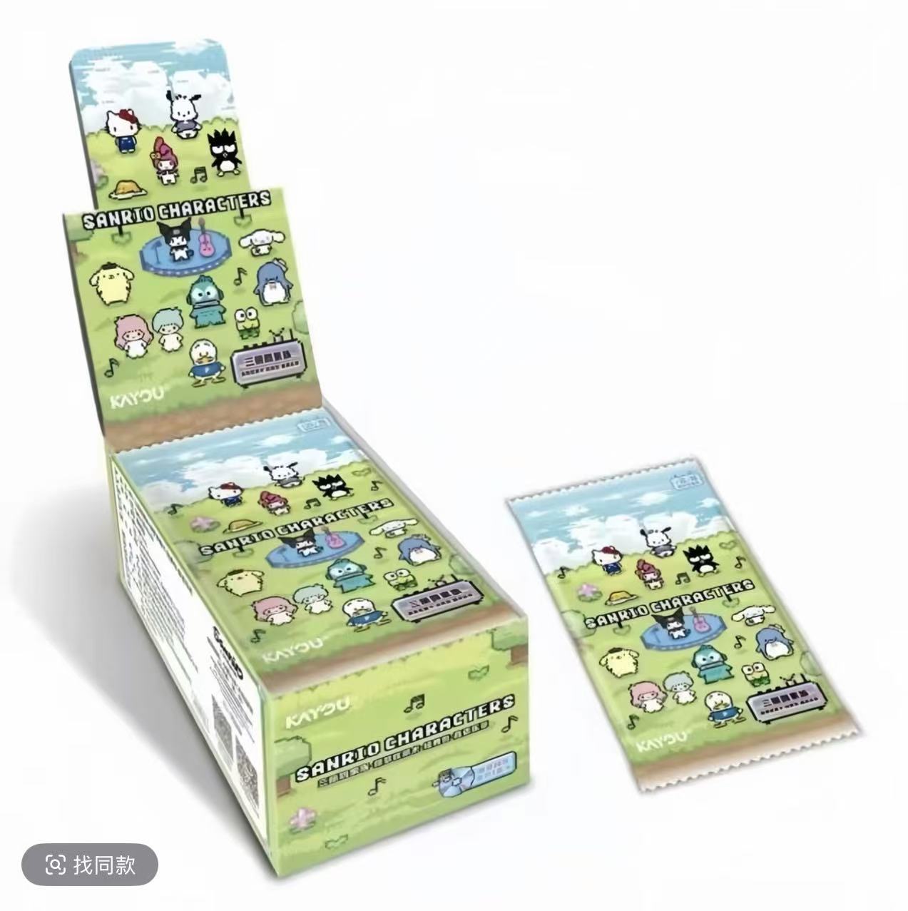 【玩法合集】三丽鸥家族萌梦经典包森语乐章第二弹1米包收藏卡牌