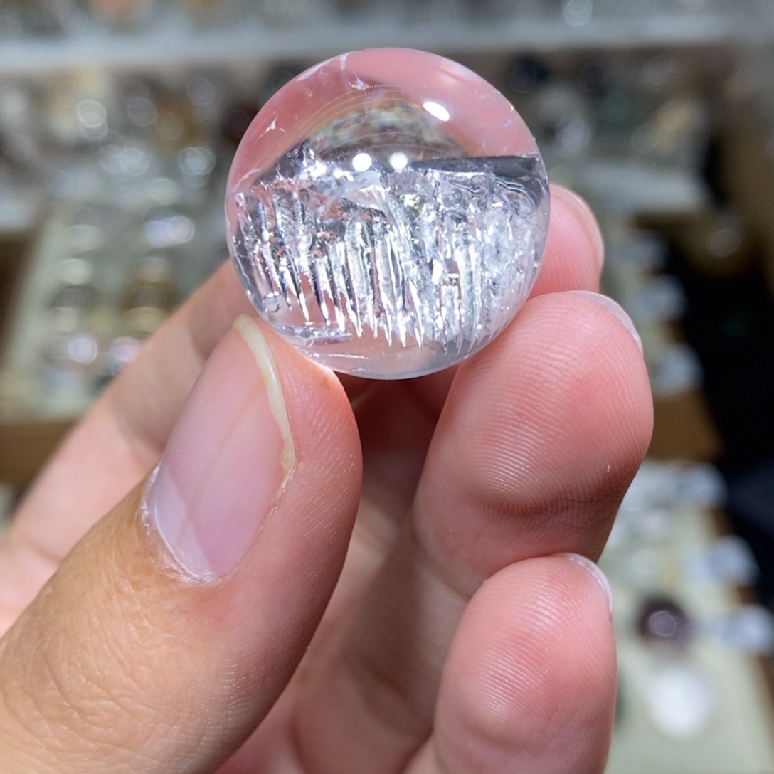 水晶珠宝半成品未镶嵌21.6m