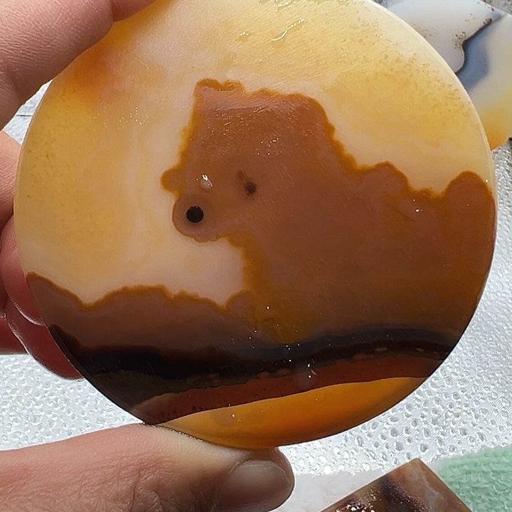 玛瑙/玉髓合金颈饰